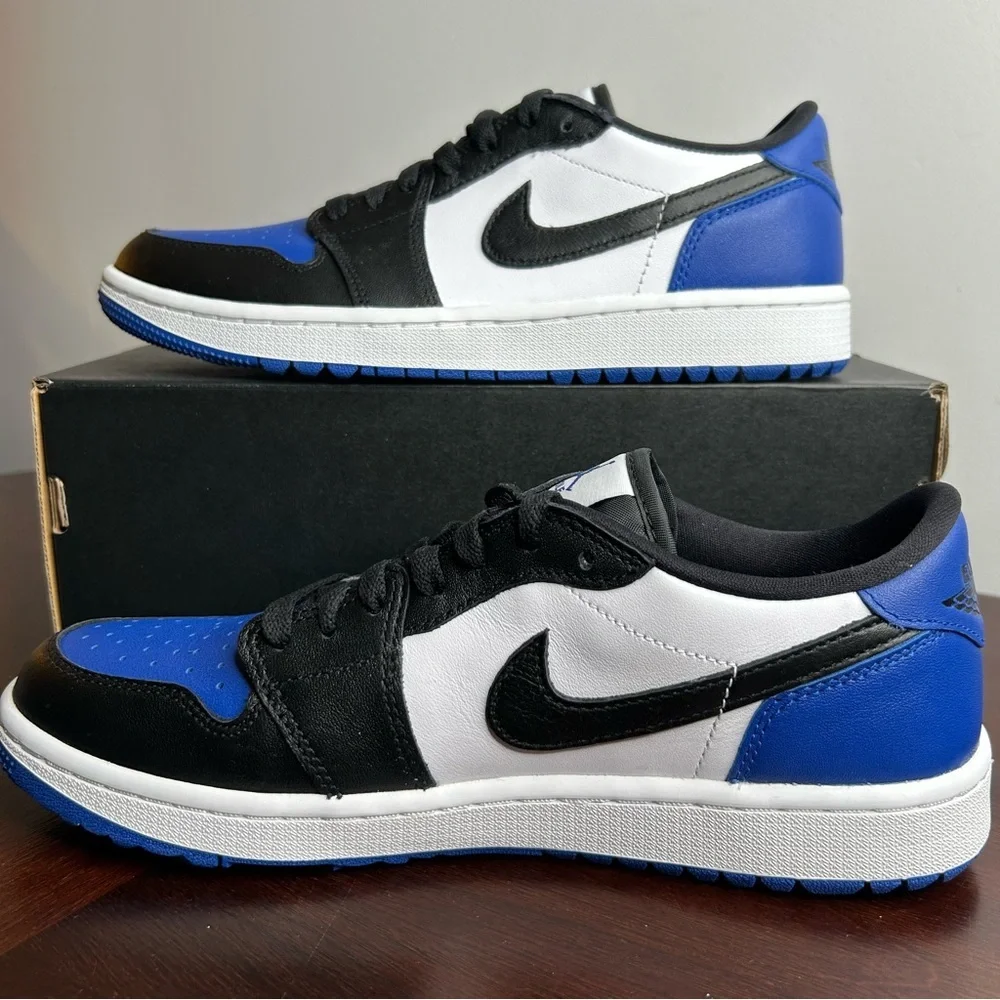 Nike Air Jordan 1 Retro Low Golf Royal Toe (8.5M/10W)